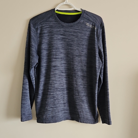 Free Country Other - Men's Blue Long Sleeve Shirt